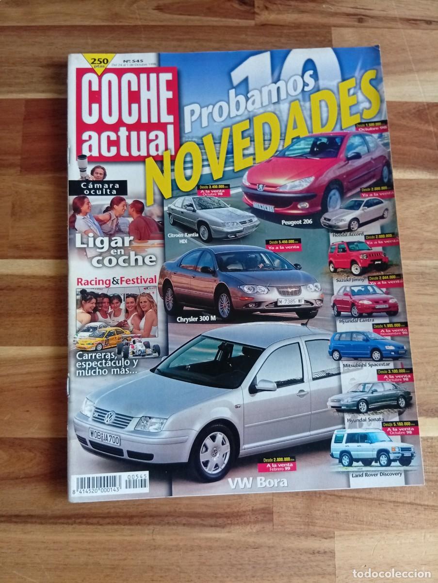 Coches: COCHE ACTUAL. N&ordm; 545. A&Ntilde;O 1998. PRUEBA: GAMA PEUGEOT 206. LAND ROVER DISCOVERY Td5. CITRO&Euml;N X.. LEER