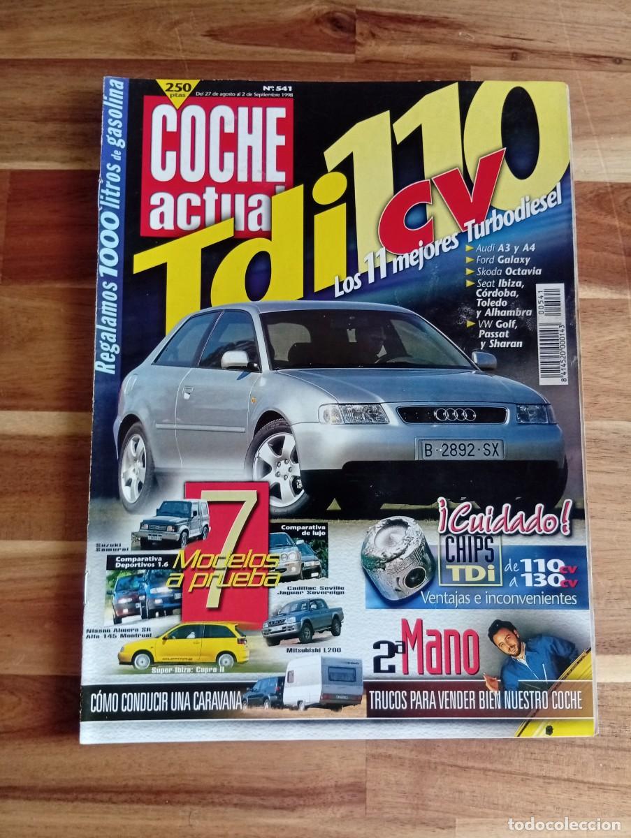 Coches: COCHE ACTUAL. N&ordm; 541. A&Ntilde;O 1998. PRUEBA: SEAT IBIZA CUPRA 2. SUZUKI SAMURAI 1.9 TD. MITSUBISHI.. LEER