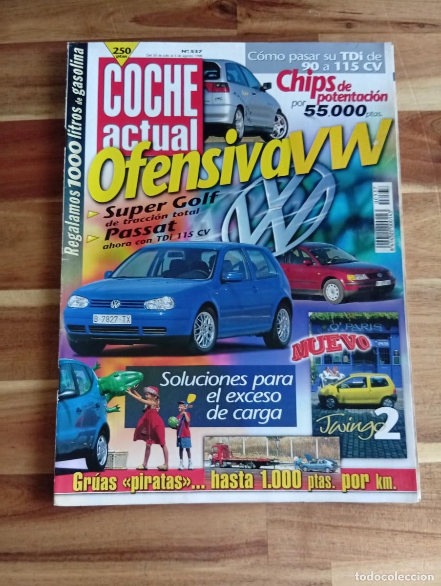 Coches: COCHE ACTUAL. N&ordm; 537. A&Ntilde;O 1998. PRUEBA: NISSAN PATROL GR 2.8 TD. KIA SHUMA 1.8 GS. VOLKSWAGEN.. LEER