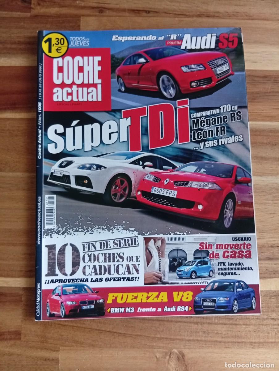 Coches: COCHE ACTUAL. N&ordm; 1005. A&Ntilde;O 2007. SUPER TDI. FUERZA V8. AUDI RS4. BMW M3. RENAULT M&Eacute;GANE... LEER.