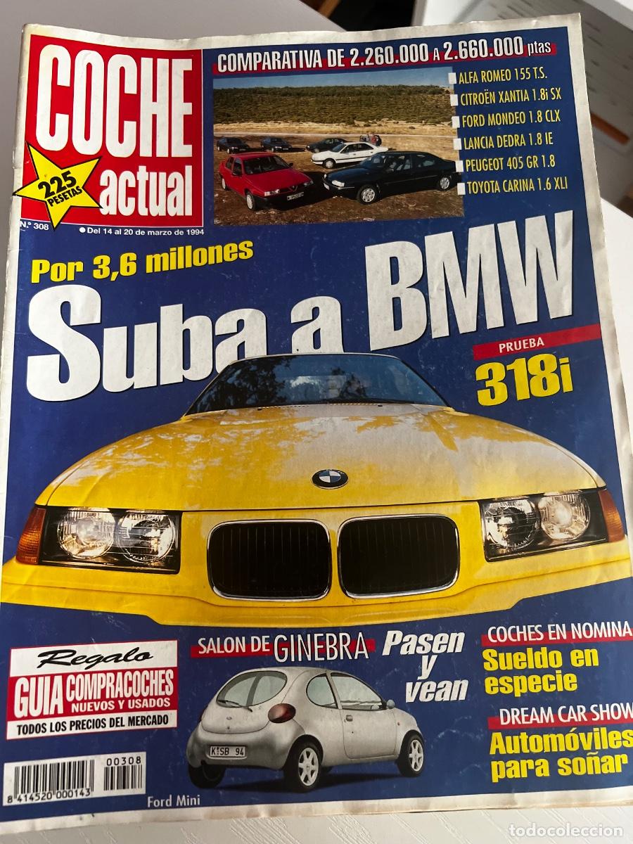 Coches: COCHE ACTUAL. N&ordm; 308. A&Ntilde;O 1994. SUBA A BMW. SAL&Oacute;N DE GINEBRA. COCHES EN N&Oacute;MINA.