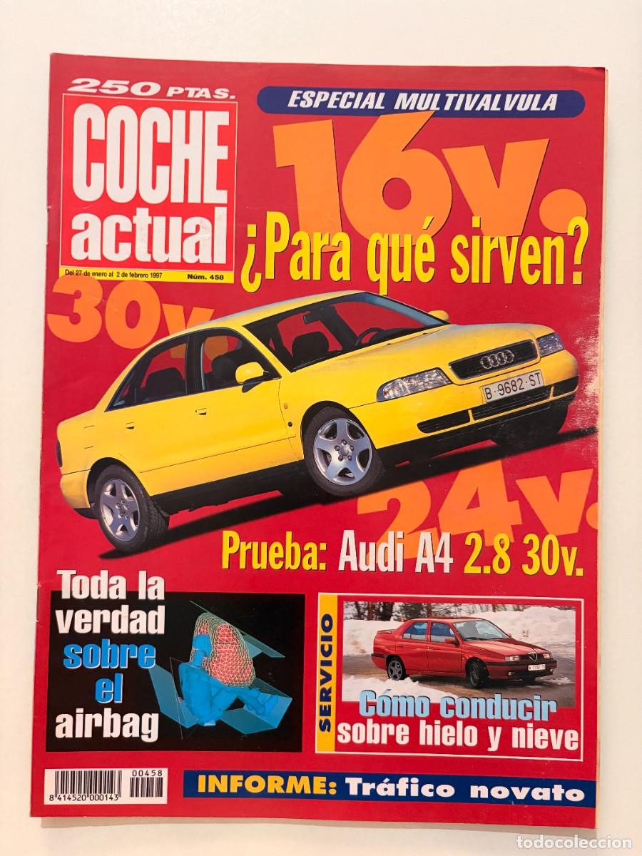 Coches: COCHE ACTUAL. N&ordm; 458. ENERO 1997. ESPECIAL MULTIV&Aacute;LVULA. AUDI A4 2.8 30V. ALFA ROMEO 155. LEER.