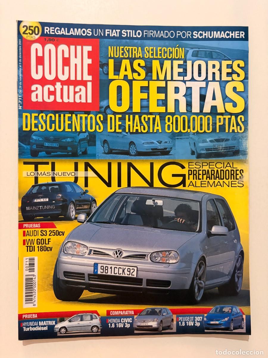 Coches: COCHE ACTUAL. N&ordm; 711. NOVIEMBRE 2001. VW GOLF TDI 180 CV. AUDI S3 250 CV. LEER
