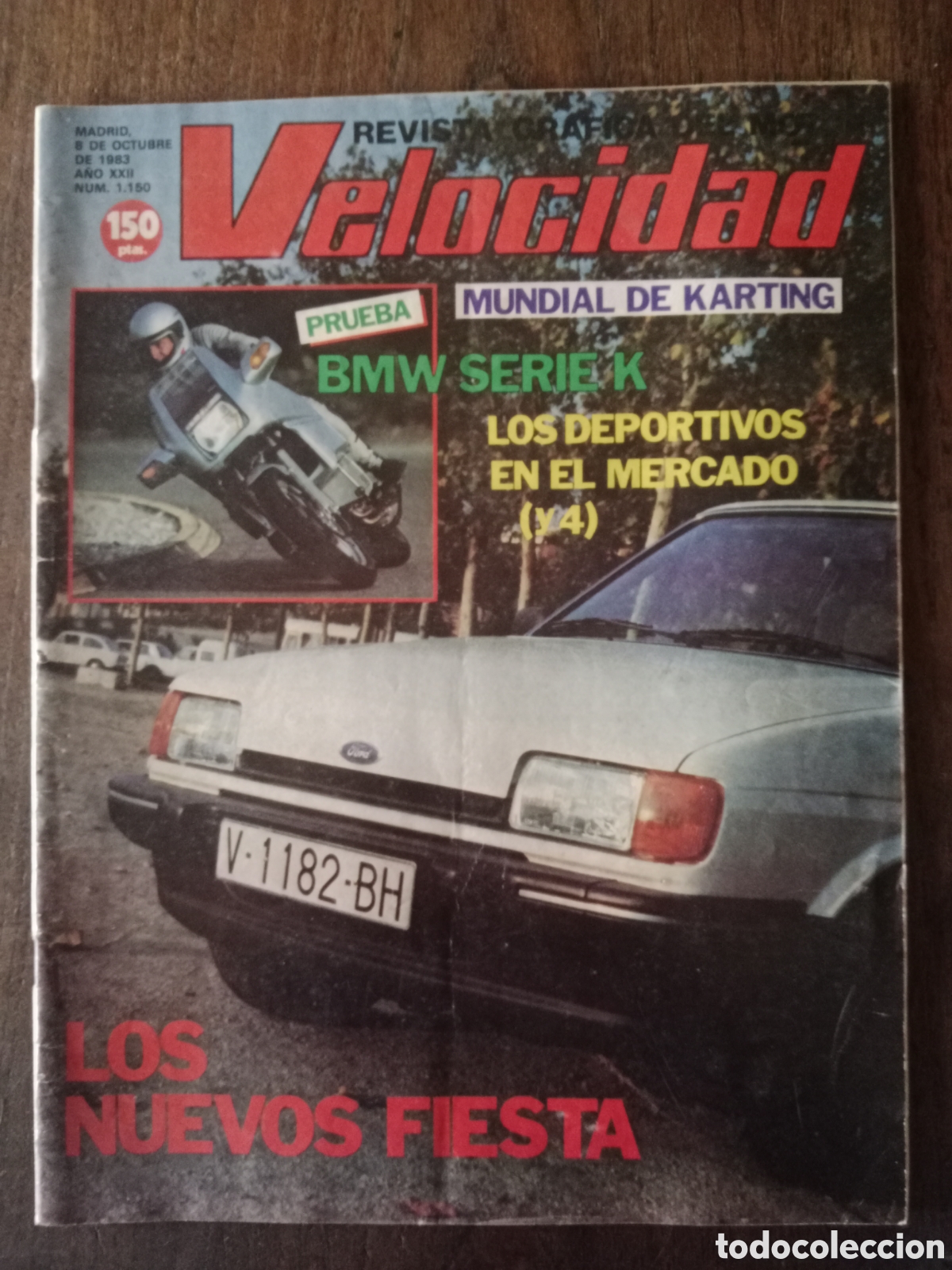 Coches: Revista velocidad n. 1150 de 1983 autom&oacute;vil Ford