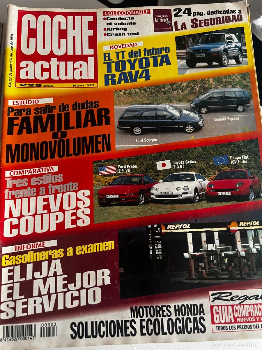 Coches: COCHE ACTUAL. N&ordm; 323. A&Ntilde;O 1994. PRUEBA: COUP&Eacute; FIAT 2.0 TURBO PLUS. LAS GASOLINERAS A EXAMEN. .. LEER