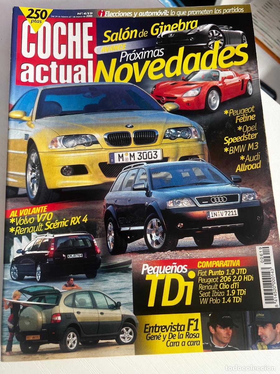 Autos: COCHE ACTUAL. N&deg; 619. MARZO 2000. SAL&Oacute;N DE GINEBRA. PEUGEOT FELINE. OPEL SPEEDSTER