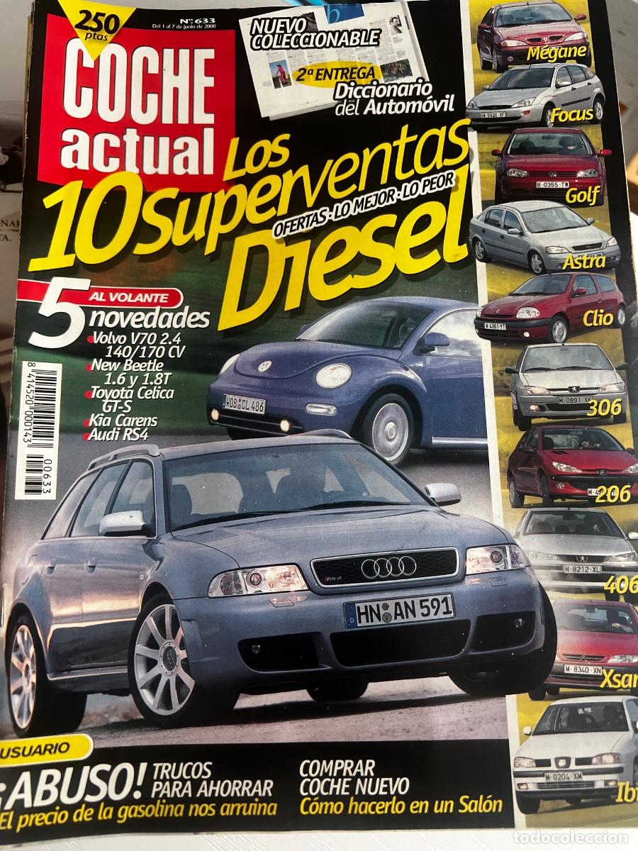Coches: COCHE ACTUAL. N&ordm; 633. A&Ntilde;O 2000. LOS 10 SUPERVENTAS DIESEL. VOLVO V70 2.4 140/170 CV. LEER.