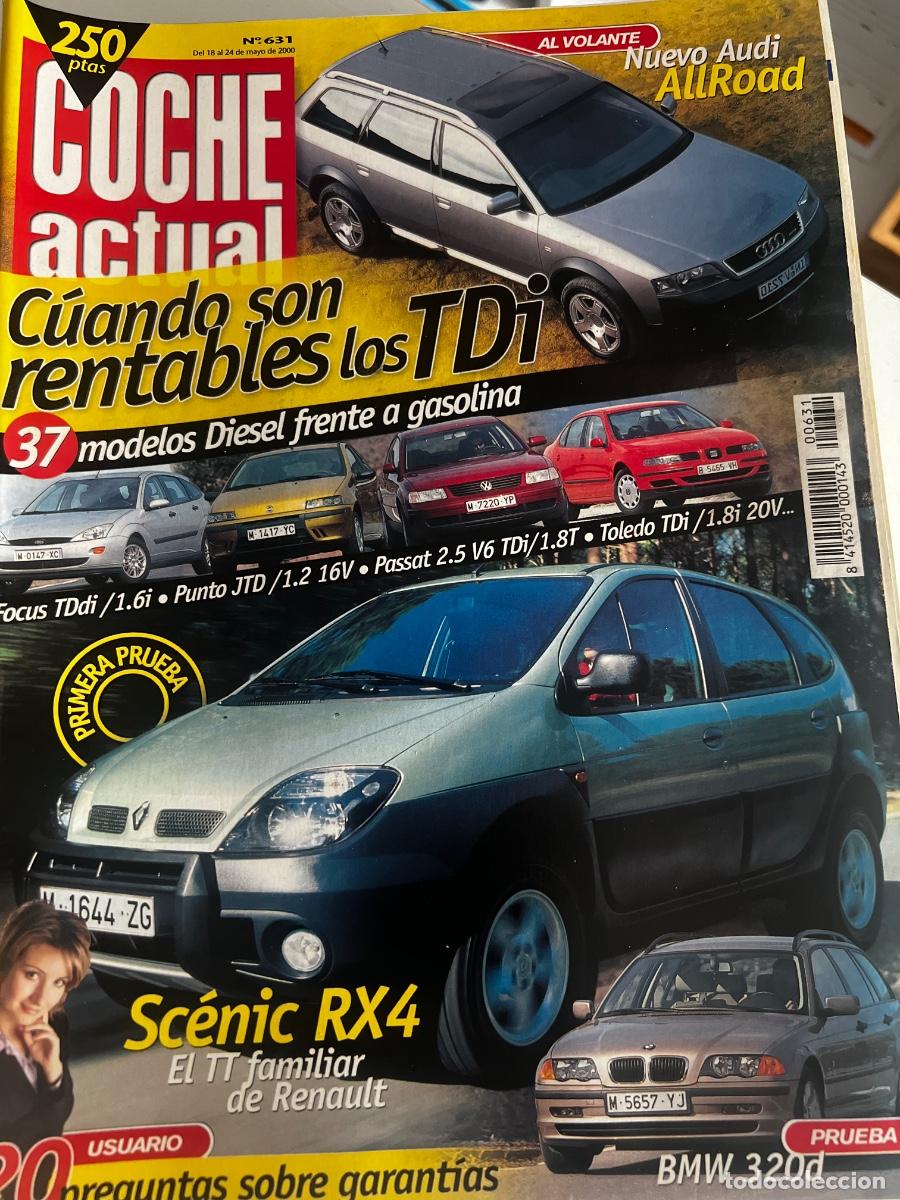 Coches: COCHE ACTUAL. N&ordm; 631. MAYO 2000. PRUEBA: RENAULT SC&Eacute;NIC RX4 2.0 16V. BMW 320d TOURING. LEER