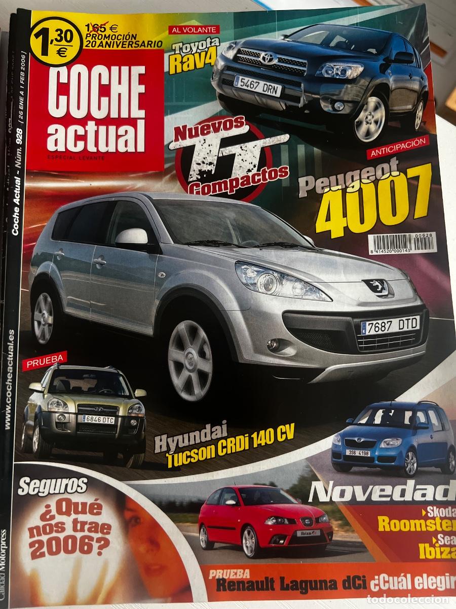 Coches: COCHE ACTUAL. N&ordm; 928. A&Ntilde;O 2006. HYUNDAI TUCSON CRDI 140 CV. LEER.