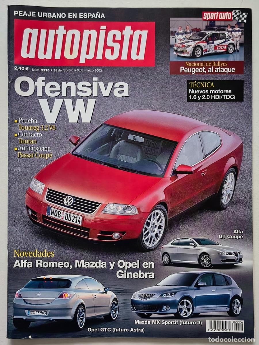 Coches: Autopista - N&ordm; 2276 - 25 febrero 2012 a 3 marzo 2003