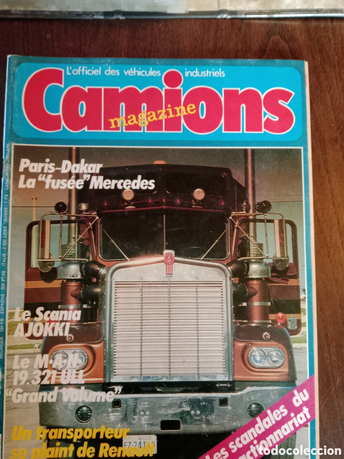Coches: Revista camions n. 21 cami&oacute;n