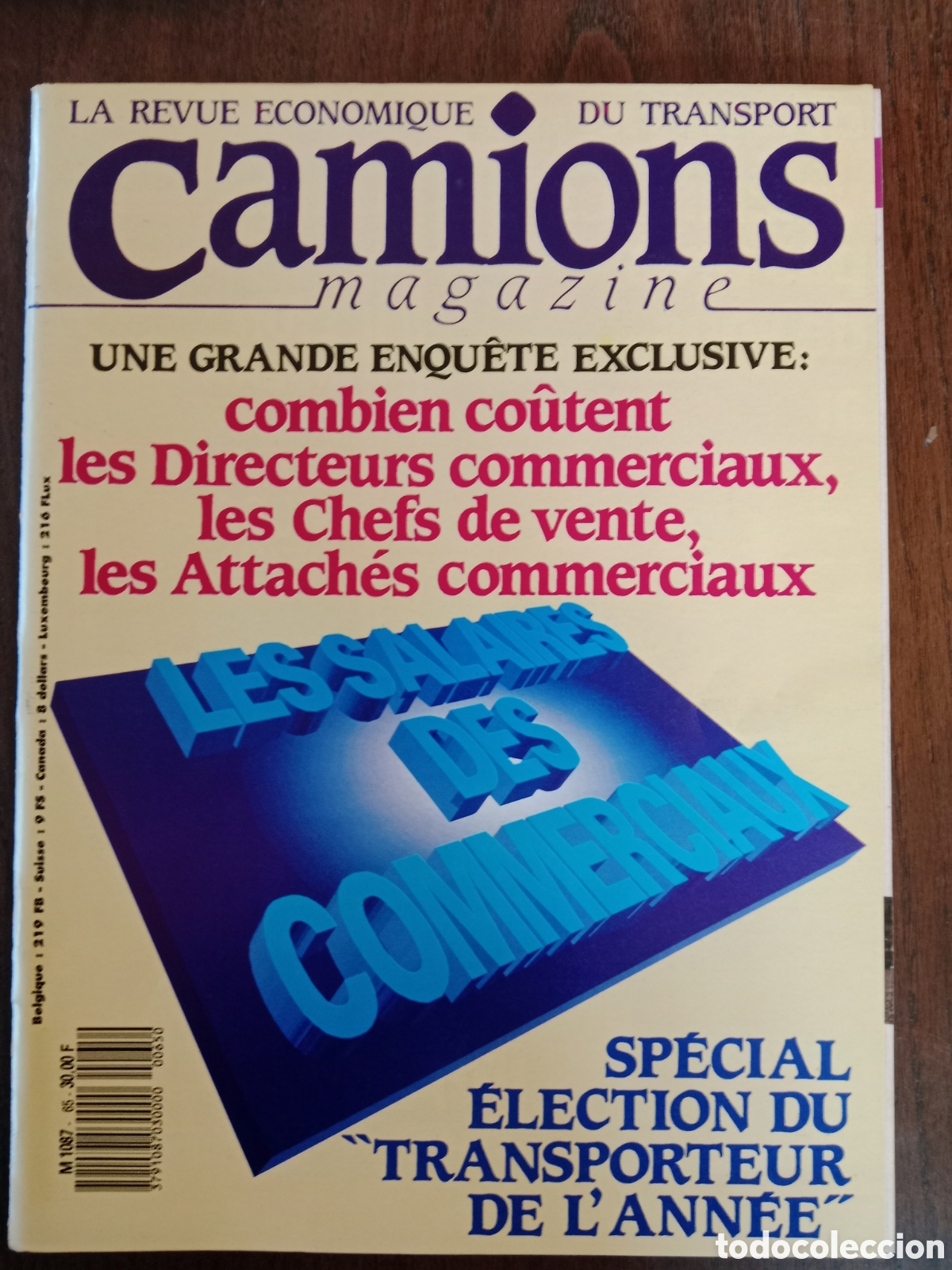 Coches: Revista camions n. 65 de 1989 cami&oacute;n
