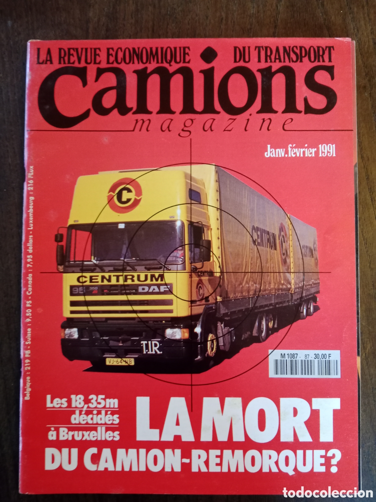 Coches: Revista camions n. 87 de 1991 cami&oacute;n