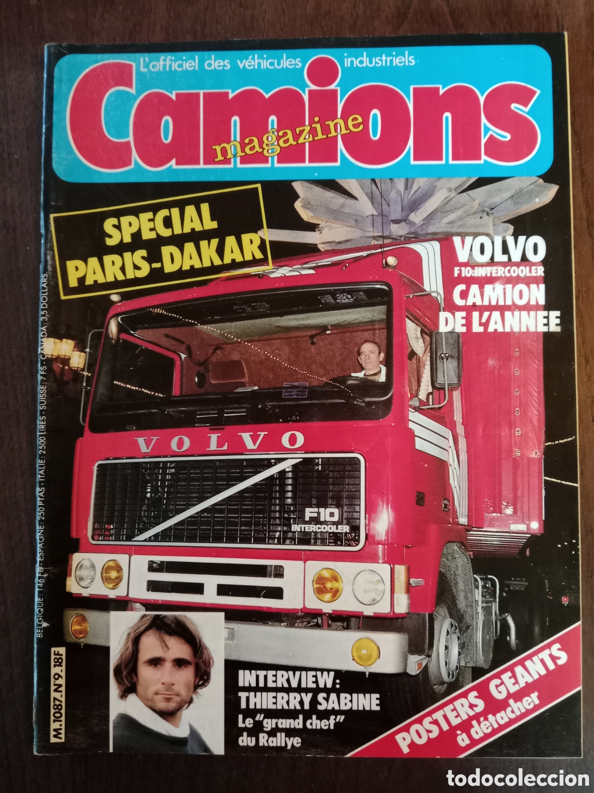 Coches: Revista camions n. 9 de 1984 cami&oacute;n