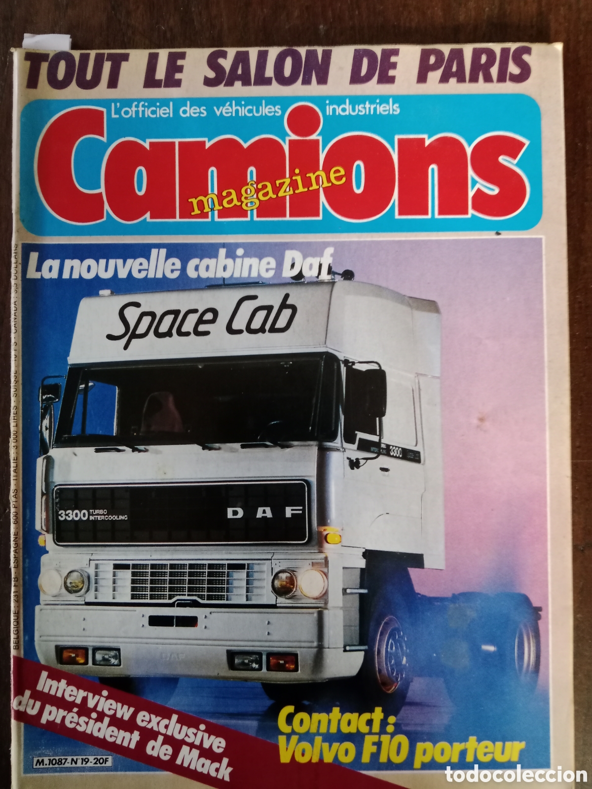 Coches: Revista camions n. 19 cami&oacute;n