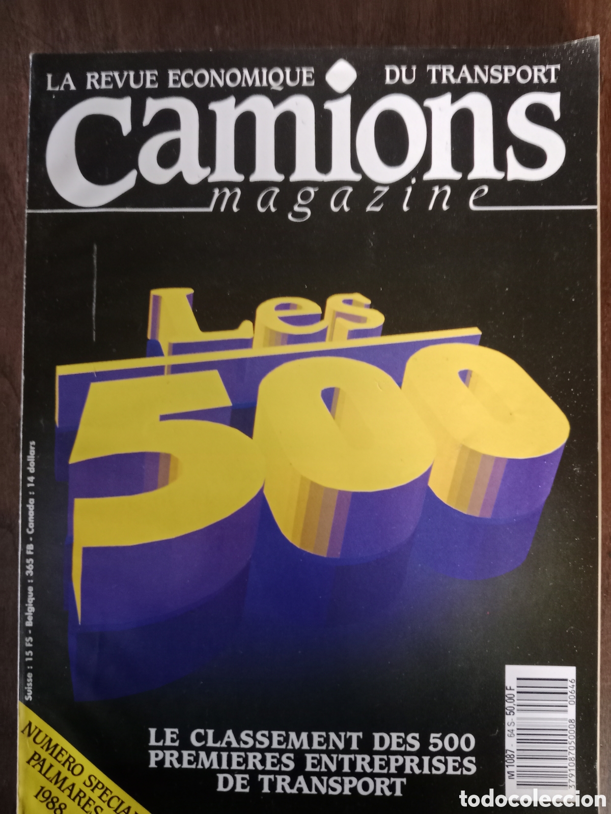 Coches: Revista camions n. 64 de 1988 cami&oacute;n
