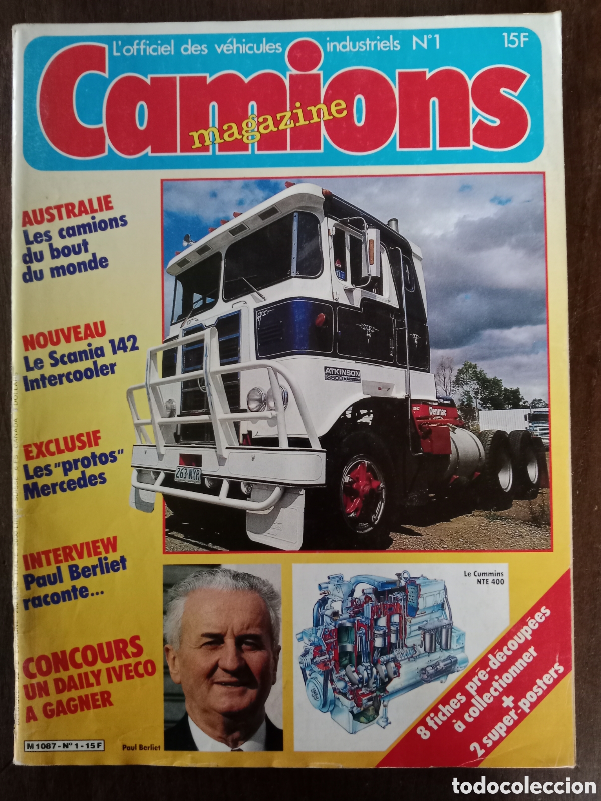 Coches: Revista camions n. 1 cami&oacute;n