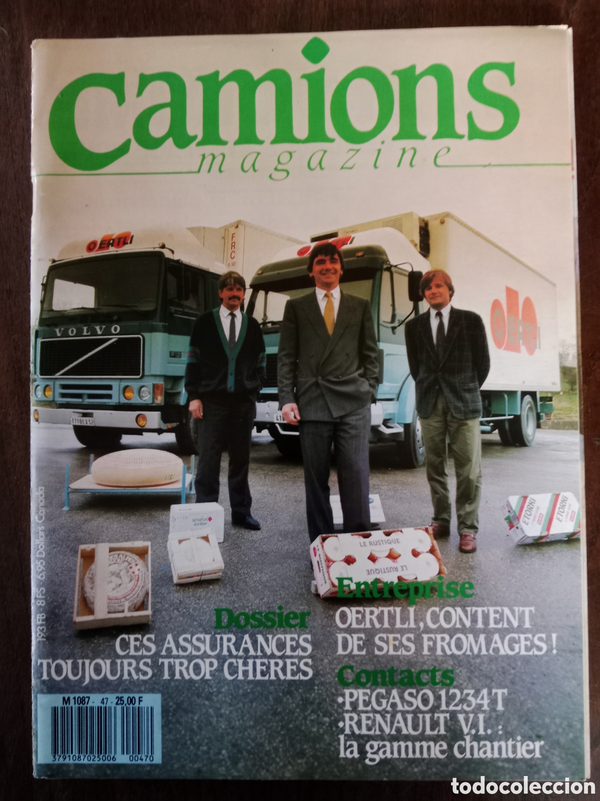 Coches: Revista camions n. 47 de 1987 cami&oacute;n Pegaso