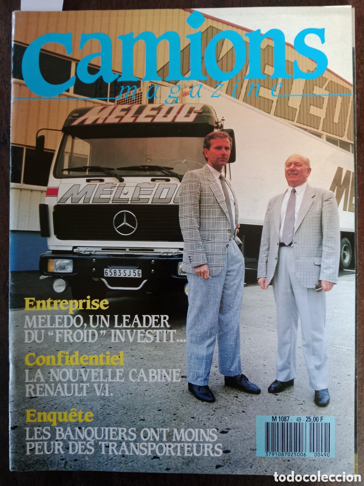 Coches: Revista camions n. 49 de 1987 cami&oacute;n
