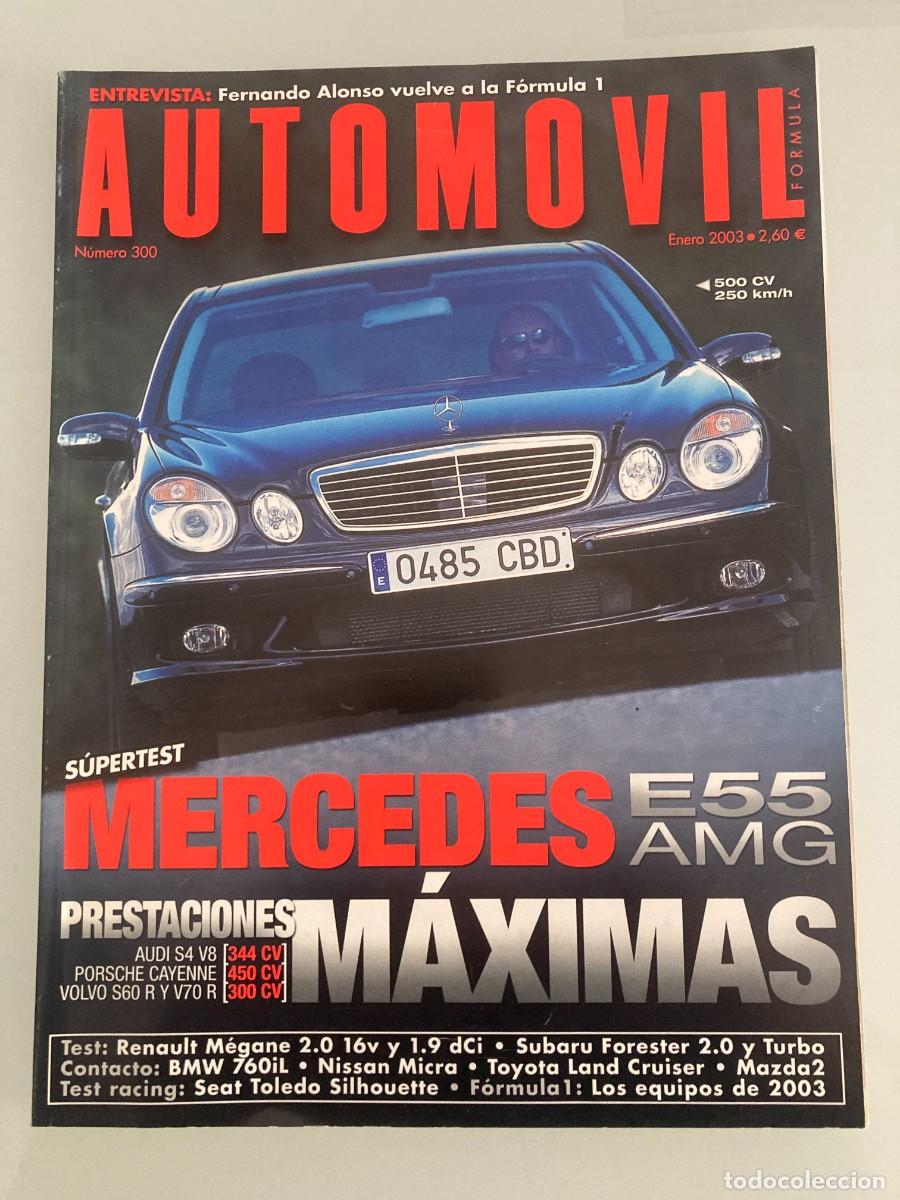 Coches: AUTOMOVIL 300 , ENERO 2003 , MERCEDES E55 AMG, RENAULT MEGANE 2.0 16V, SUBARU FORESTER