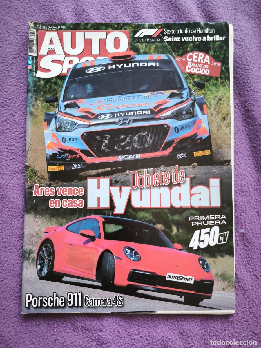 Coches: Revista Auto Hebdo Sport N&ordm; 1733 &ndash; Rallye Do Cocido 2019, Porsche 911 Carrera 4S Y F1