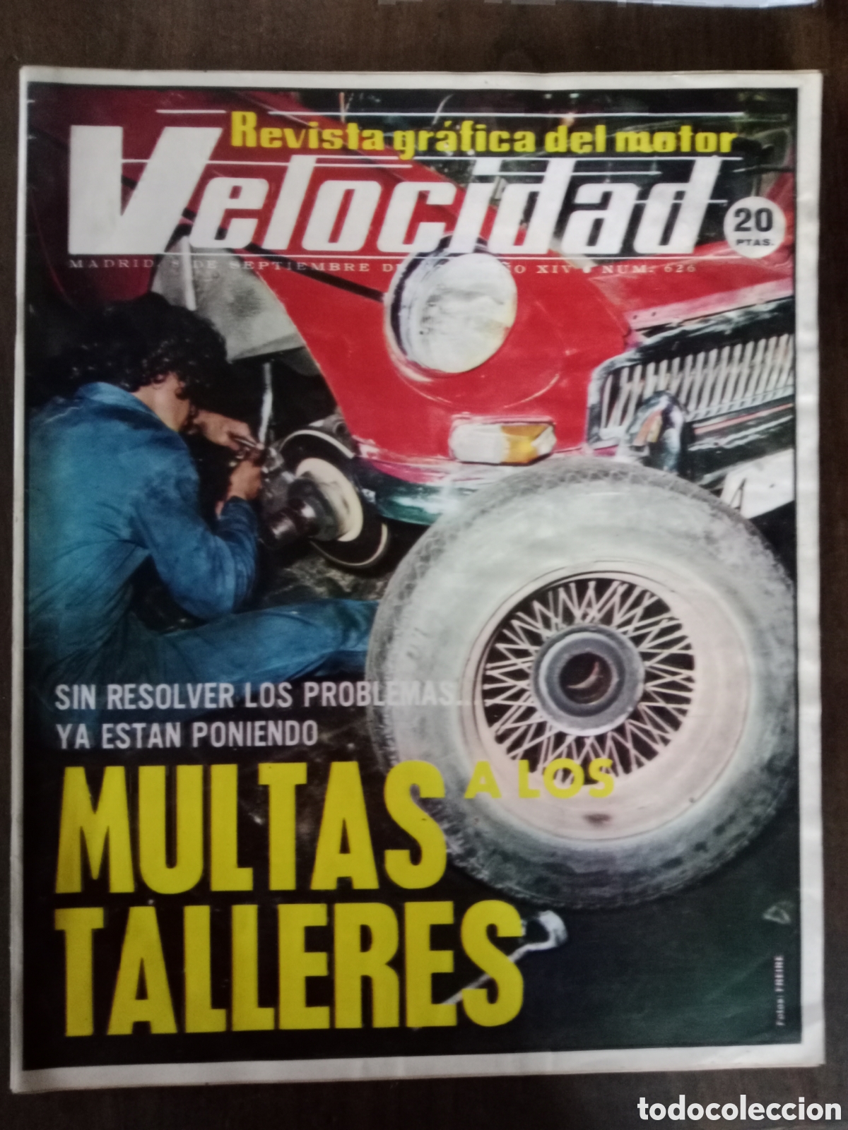 Coches: Revista velocidad n. 626 de 1973 autom&oacute;vil Ford Opel datsun