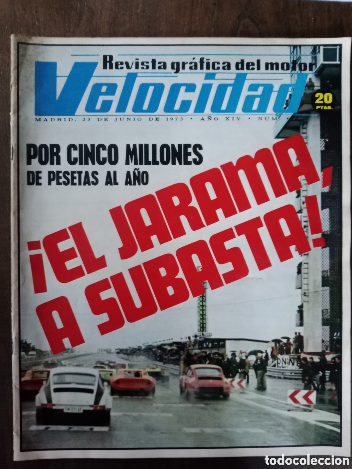 Coches: Revista velocidad n. 615 de 1973 autom&oacute;vil 24 horas le mans