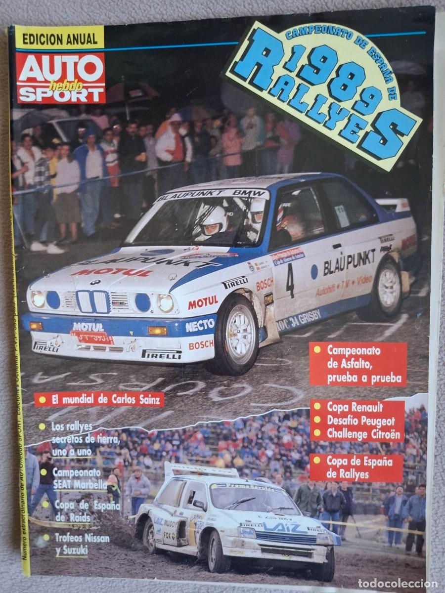 Coches: Anuario Auto Hebdo 1989