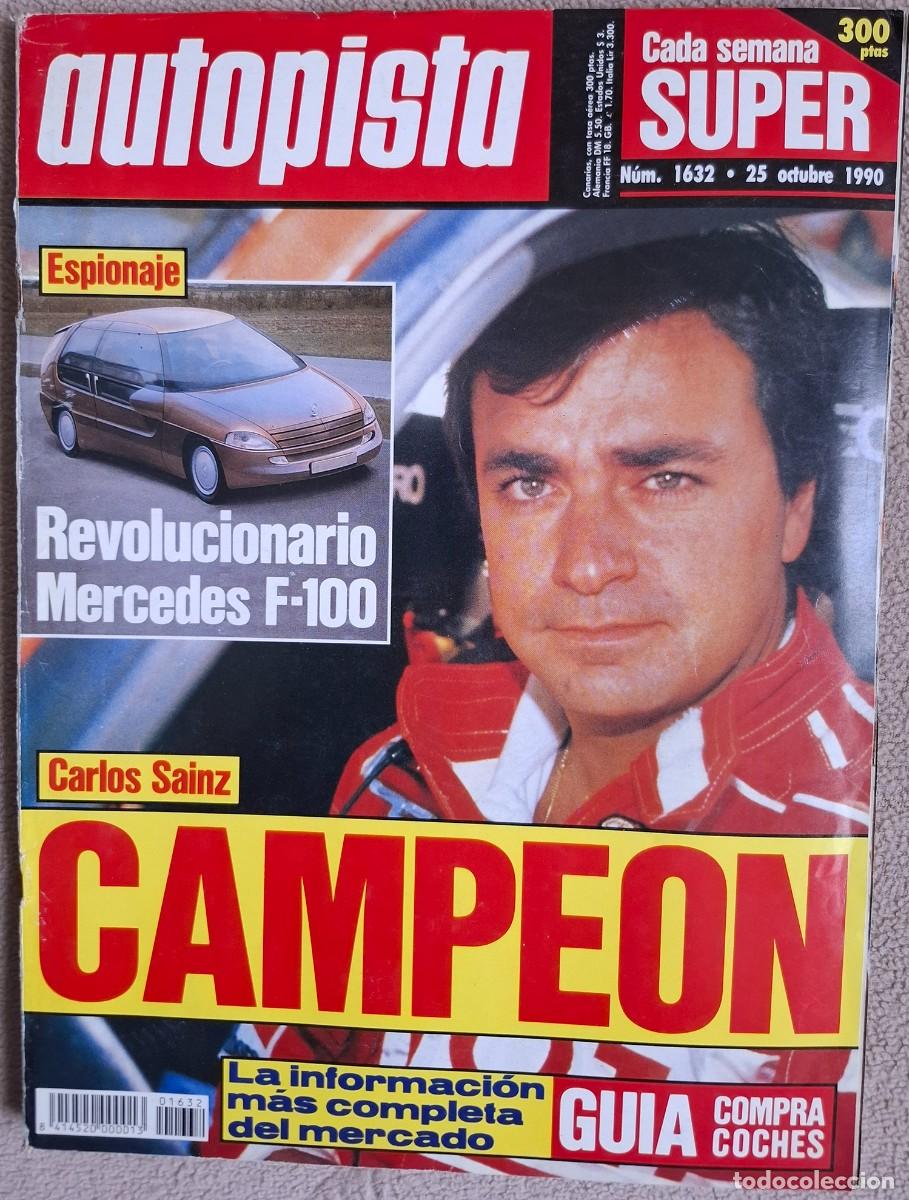 Coches: Revista Autopista N&ordm;1632 octubre de 1990