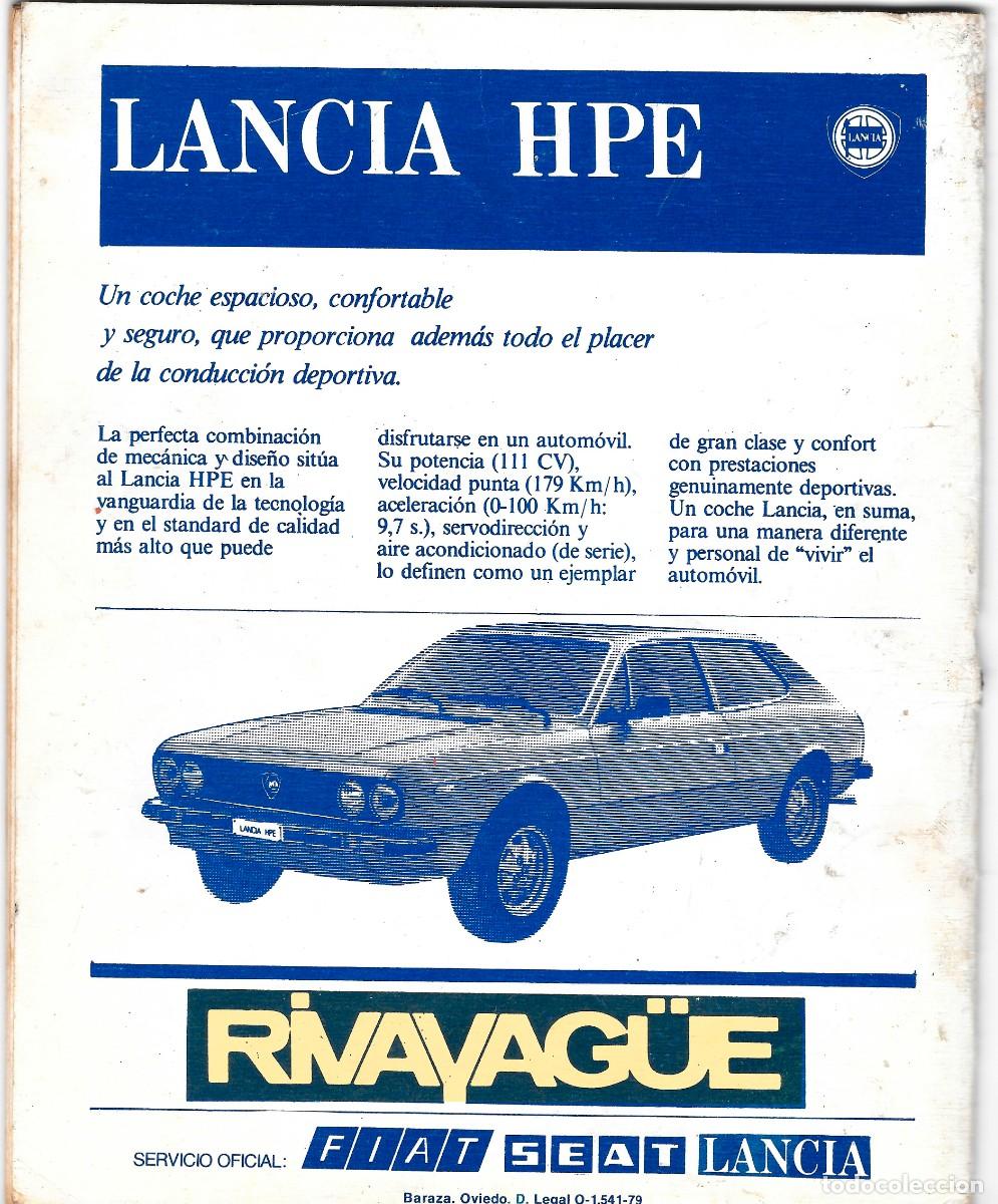 Coches: Programas del Rallye Principe de Asturias 1979 y 1982 - Foto 2