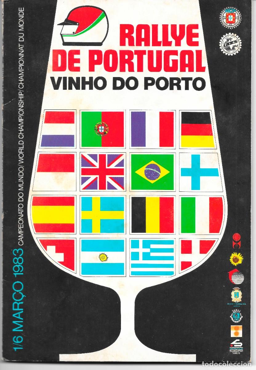 Coches: Libro oficial del Rallye de Portugal 1983