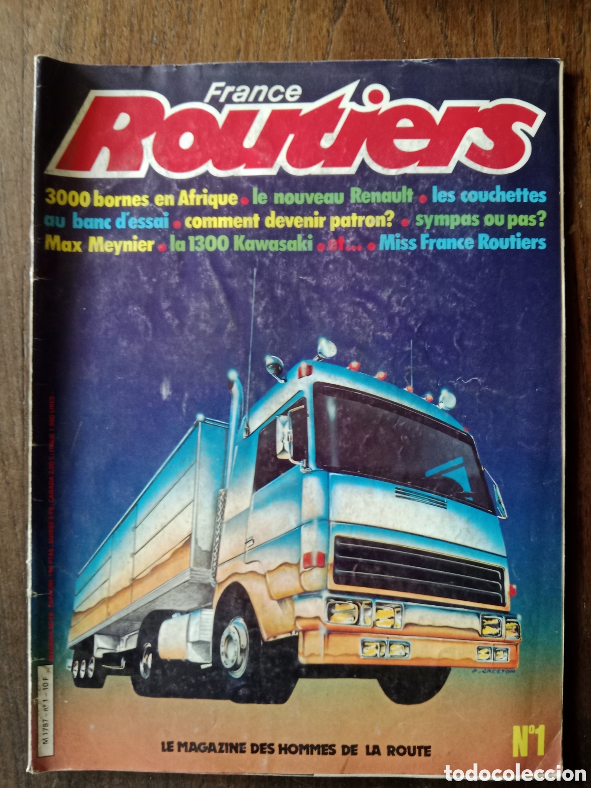 Coches: Revista france routiers n. 1 cami&oacute;n