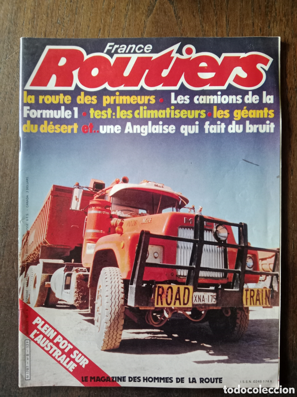 Coches: Revista france routiers n. 8 cami&oacute;n