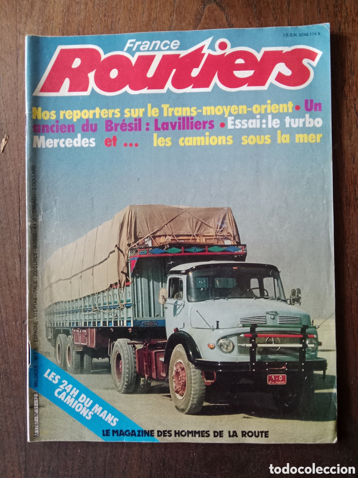 Coches: Revista france routiers n. 11 cami&oacute;n