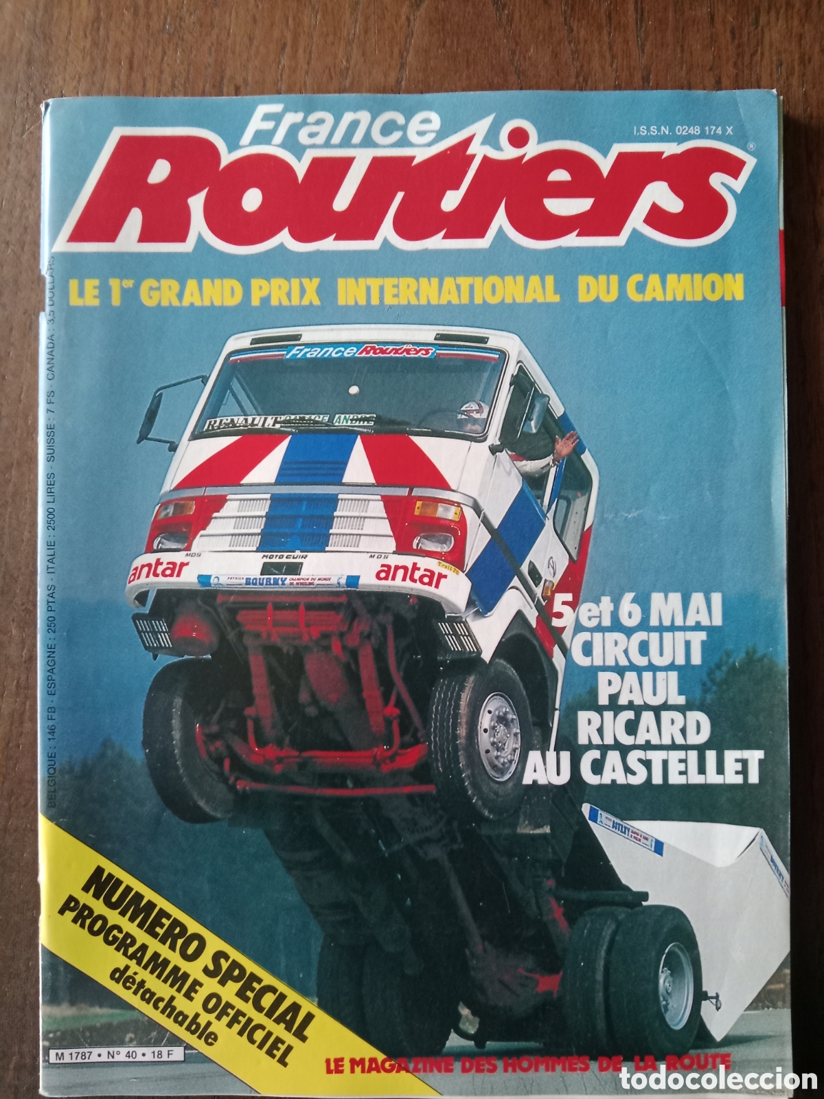 Coches: Revista france routiers n. 40 cami&oacute;n