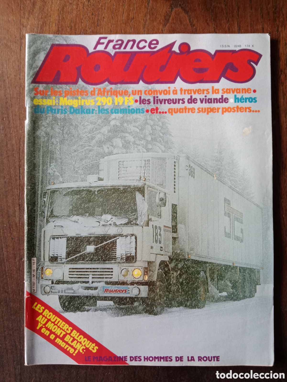 Coches: Revista france routiers n. 16 cami&oacute;n