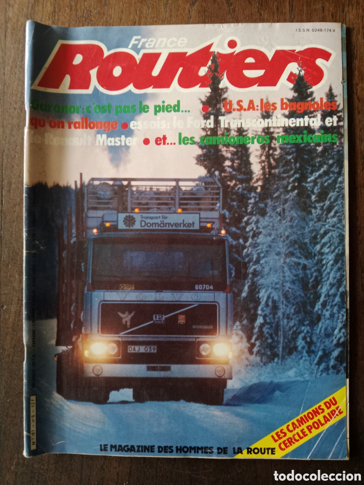 Coches: Revista france routiers n. 5 cami&oacute;n