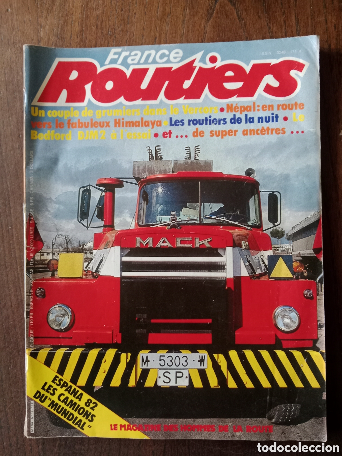 Coches: Revista france routiers n. 19 cami&oacute;n