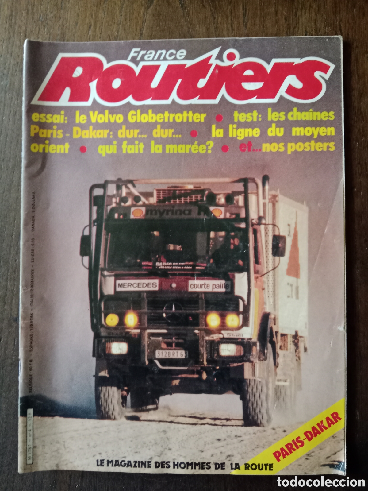 Coches: Revista france routiers n. 4 cami&oacute;n