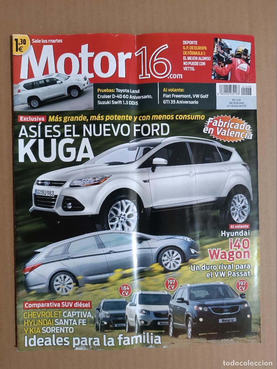 Coches: REVISTA MOTOR 16 N&ordm; 1446 A&Ntilde;O 2011. COMP: CHEVROLET CAPTIVA LTZ 2.2 VCDI 184 AWD, HYUNDAI SANTA FE 2.