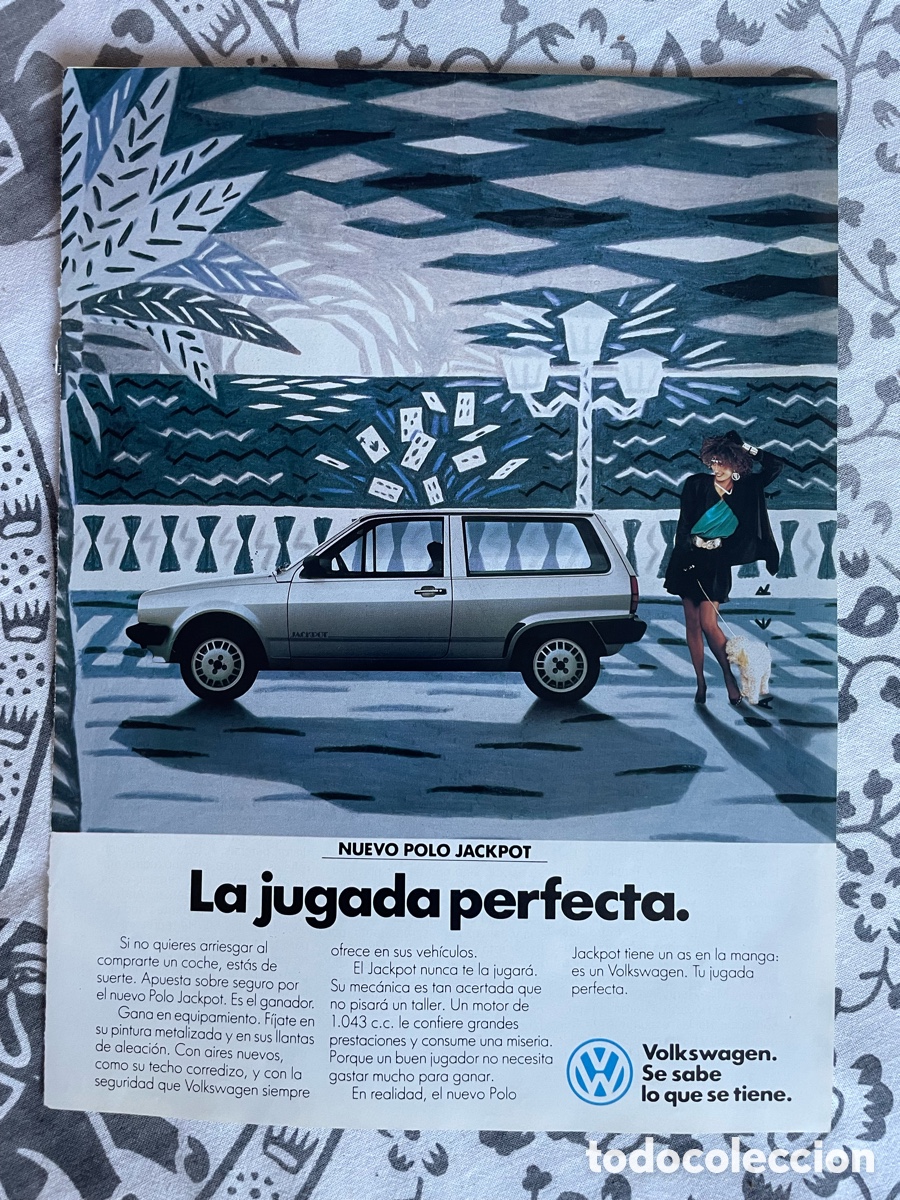 Coches: Publicidad Volkswagen Polo / Hoja de revista