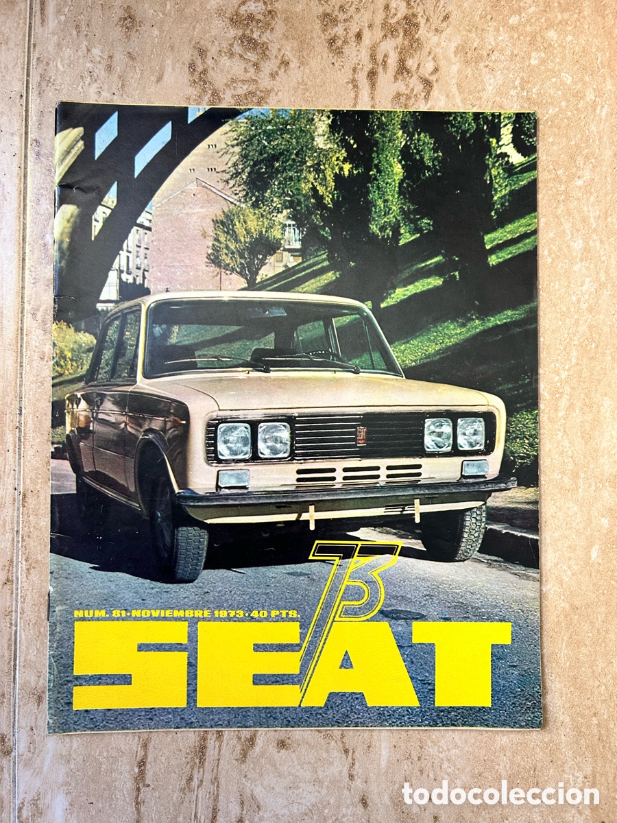 Coches: Revista Seat noviembre 1973 n.81