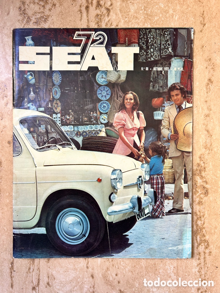 Coches: Revista Seat octubre 1972 n.68