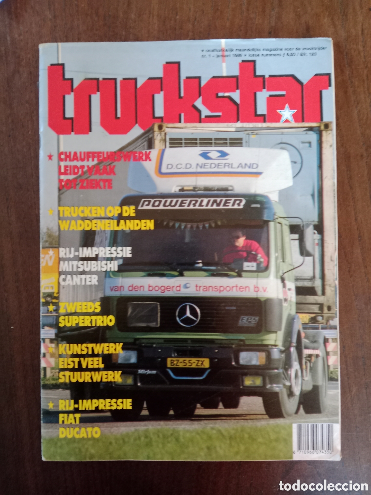 Coches: Revista truckstar n. 1 de 1989 cami&oacute;n publicidad Pegaso