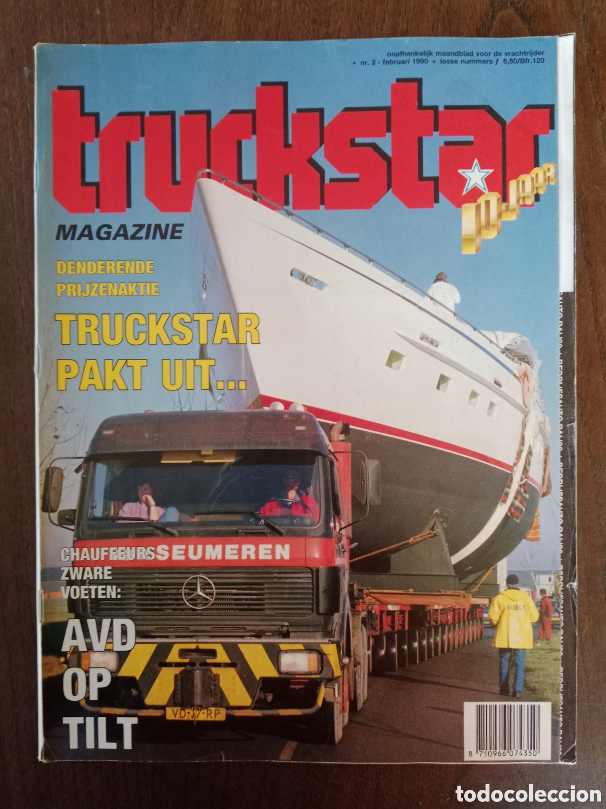 Coches: Revista truckstar n. 2 de 1990 cami&oacute;n publicidad Pegaso