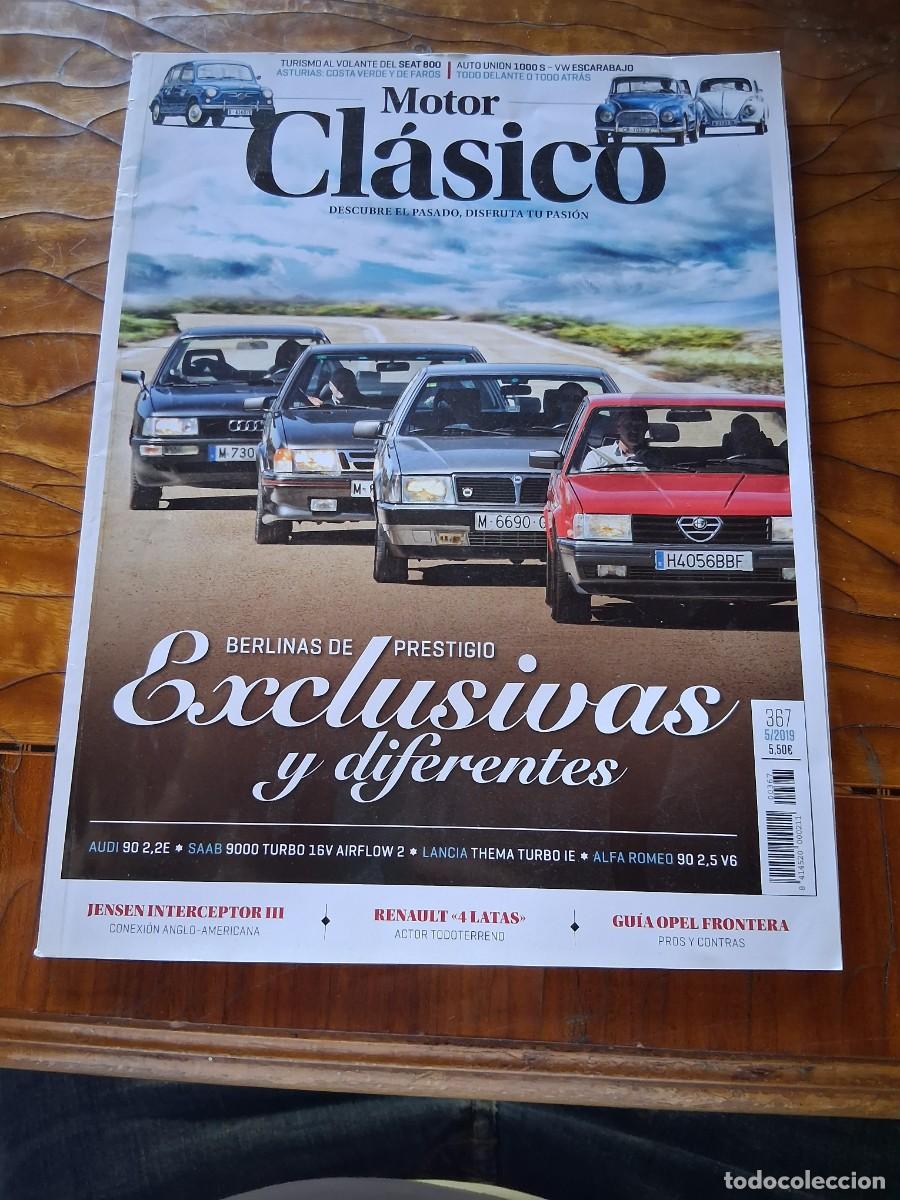 Coches: Revista motor coche cl&aacute;sico 367 Seat 800 Volkswagen escarabajo Jensen interceptor 3