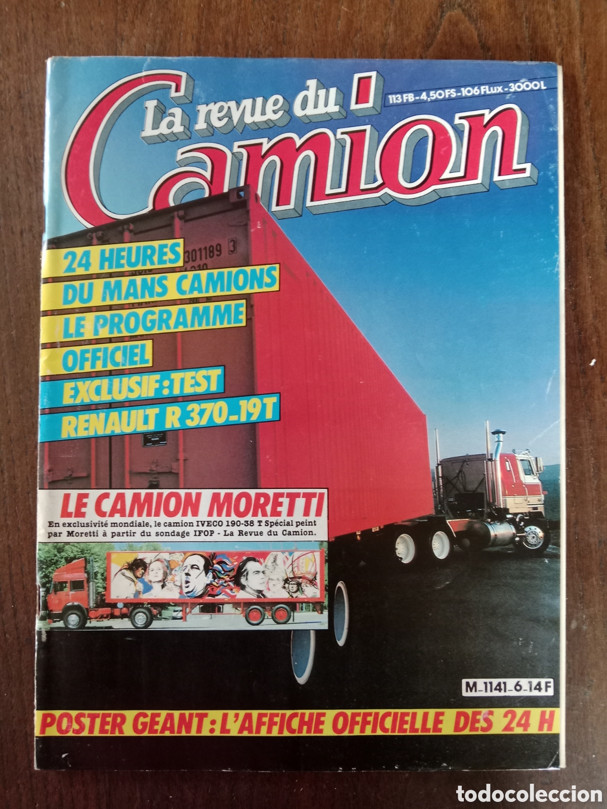 Coches: Revista du camion n. 6 de 1983 cami&oacute;n Renault Iveco