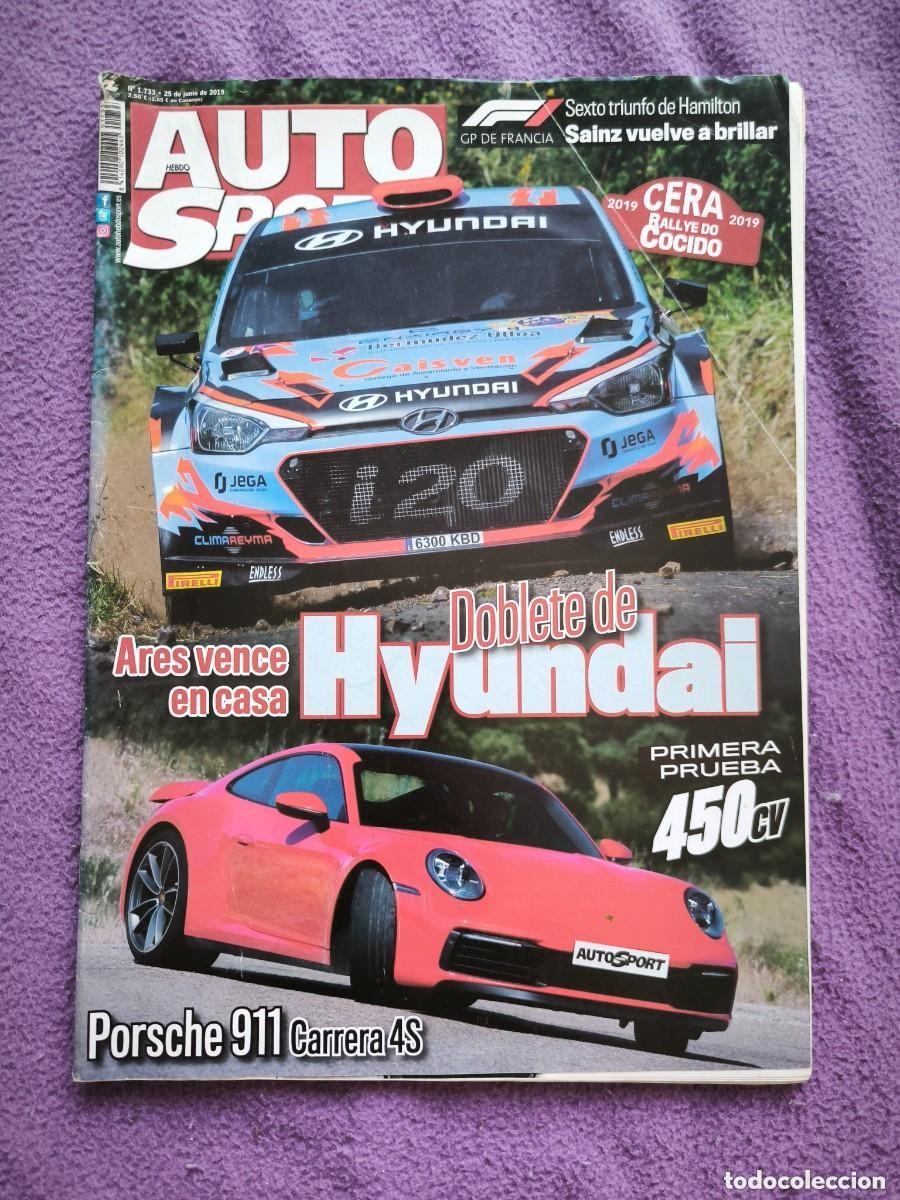 Coches: Revista Auto Hebdo Sport N&ordm; 1733 &ndash; Rallye Do Cocido 2019, Porsche 911 Carrera 4S Y F1