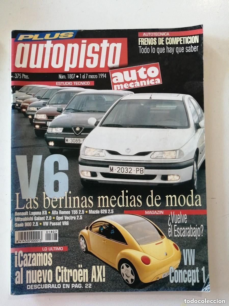 Coches: AUTOPISTA, REVISTA DE COCHES A&Ntilde;O 1994. N&ordm;1807. PLUS