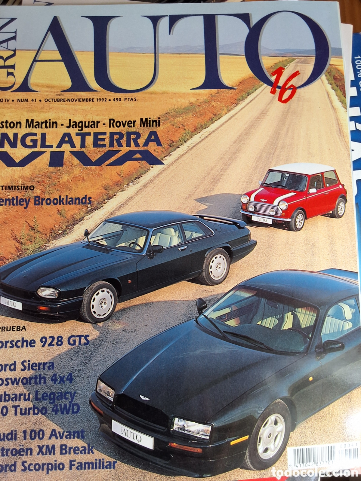 Coches: Gran auto 16 revista coches n&uacute;mero 41 a&ntilde;o 1992/10